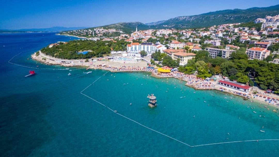 Apartmani Gabrijel Novi Vinodolski Kültér fotó